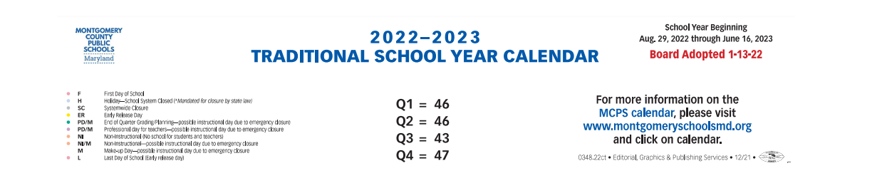 District School Academic Calendar Key for Somerset Elementary