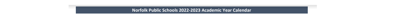 District School Academic Calendar for Sewells Point ELEM.