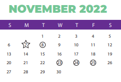 District School Academic Calendar for Rosewood Elementary for November 2022