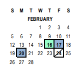 District School Academic Calendar for Fremont Elementary for February 2023