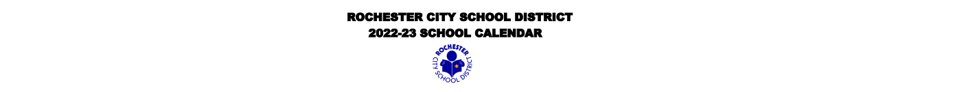 District School Academic Calendar for Youth And Justice Programs