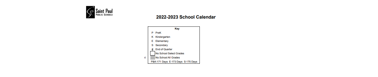 District School Academic Calendar Key for Crossroads Science Program