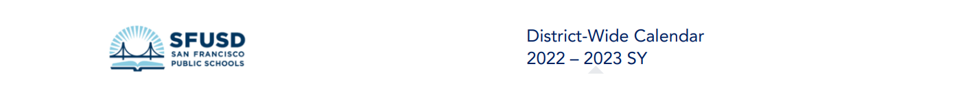 District School Academic Calendar for Carmichael Elementary