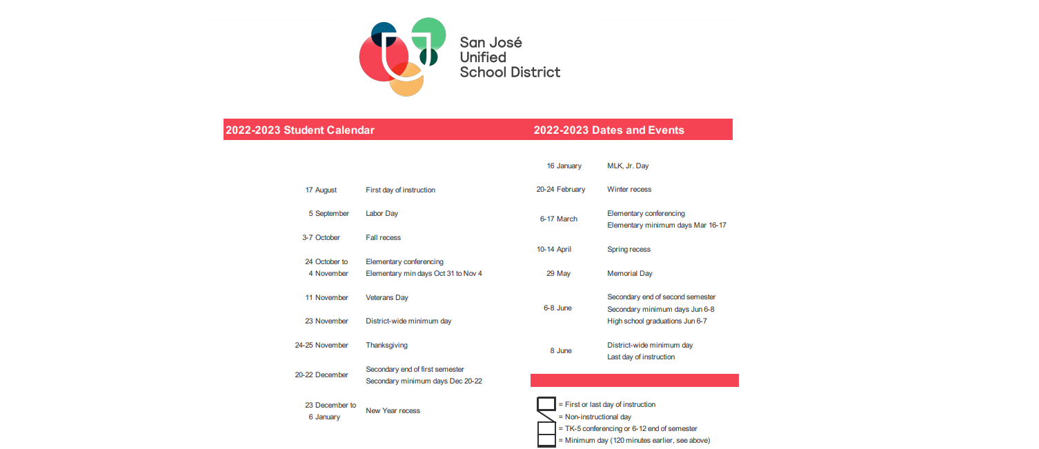 District School Academic Calendar Key for Gardner Elementary