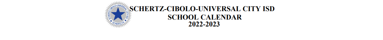 District School Academic Calendar for Dobie Junior High