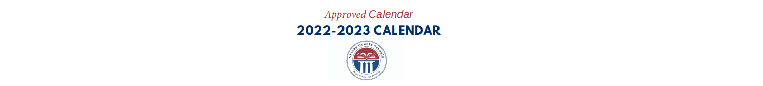 District School Academic Calendar for Calera Elementary School