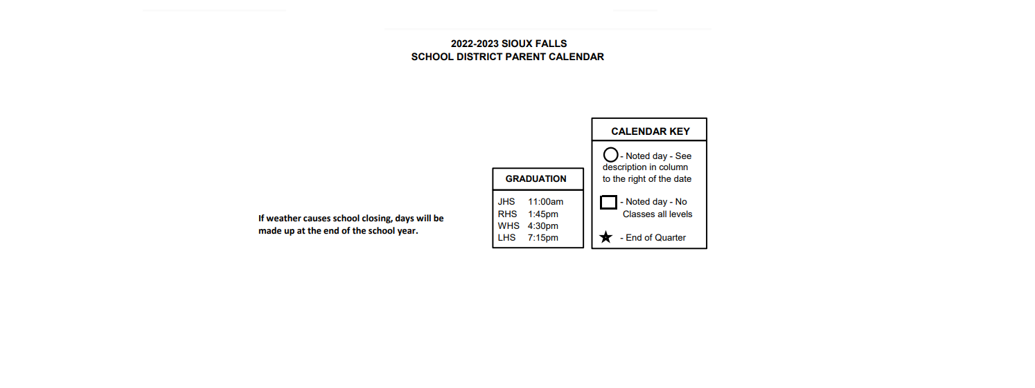 District School Academic Calendar Key for Eugene Field Elem - 16