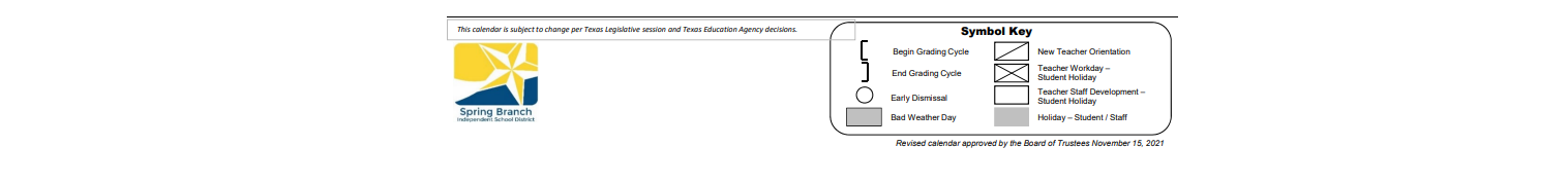 District School Academic Calendar Key for Landrum Middle