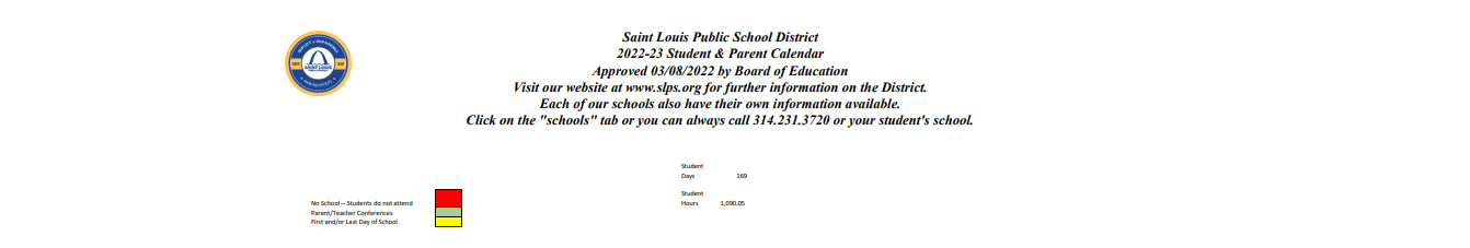 District School Academic Calendar Key for Baden ELEM.