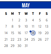 District School Academic Calendar for E. E. Lyon Elementary School for May 2023