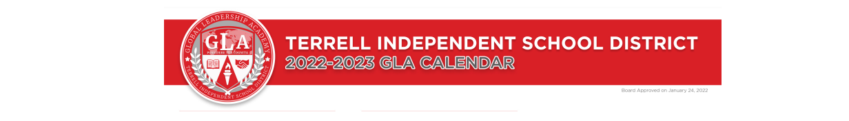 District School Academic Calendar for Tisd Child & Adolescent Center