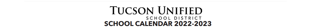 District School Academic Calendar for Van Buskirk Elementary School