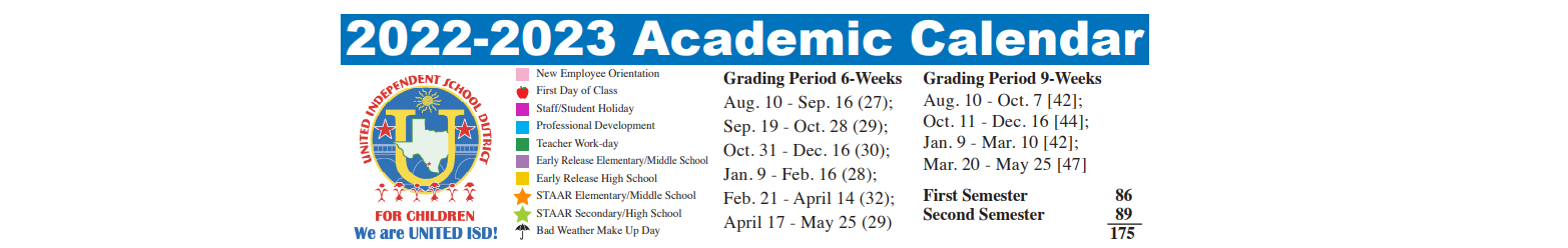 District School Academic Calendar for Clark Elementary