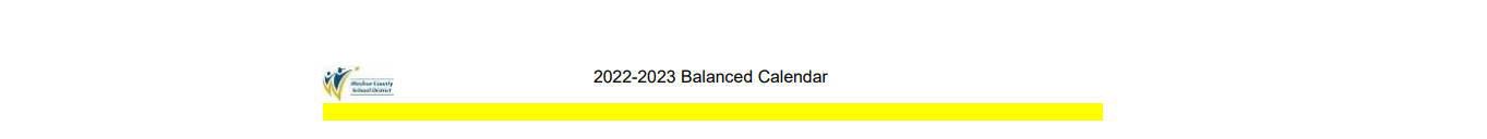 District School Academic Calendar for Esther Bennett Elementary School