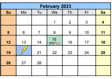 District School Academic Calendar for Waxahachie High School for February 2023