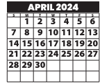 District School Academic Calendar for Madison Middle for April 2024