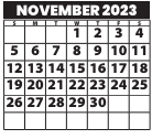 District School Academic Calendar for Madison Middle for November 2023