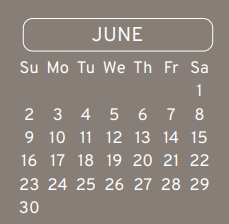 District School Academic Calendar for Goodman Elementary for June 2024