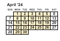 District School Academic Calendar for Marion Donaldson Elementary School for April 2024