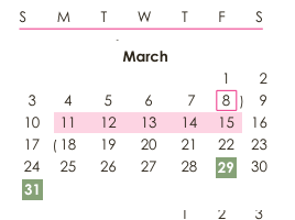 District School Academic Calendar for Chugiak Elementary for March 2024
