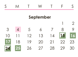 District School Academic Calendar for Chugiak Elementary for September 2023