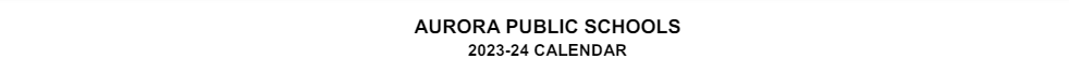 District School Academic Calendar for Sixth Avenue Elementary School