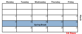 District School Academic Calendar for Mary Mae Jones ELEM. School for March 2024