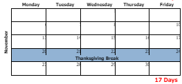 District School Academic Calendar for Thomas Jefferson ELEM. School for November 2023