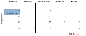 District School Academic Calendar for Thomas Jefferson ELEM. School for September 2023