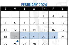 District School Academic Calendar for Jeremiah E Burke High for February 2024