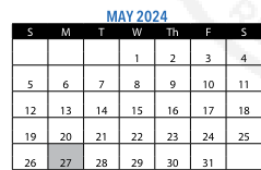 District School Academic Calendar for Patrick F Gavin Middle for May 2024