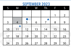 District School Academic Calendar for Patrick F Gavin Middle for September 2023