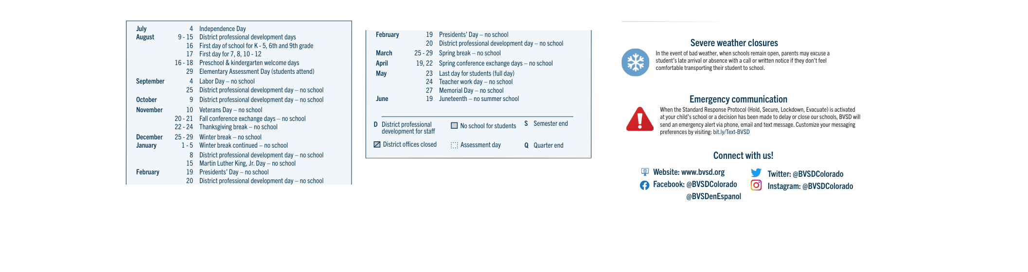 District School Academic Calendar Key for Crest View Elementary School