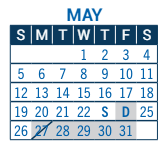 District School Academic Calendar for Crest View Elementary School for May 2024