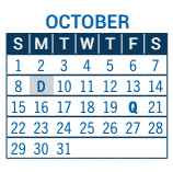 District School Academic Calendar for Aspen Creek K-8 Elementary School for October 2023