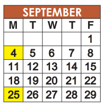 District School Academic Calendar for Marjory Stoneman Douglas High School for September 2023