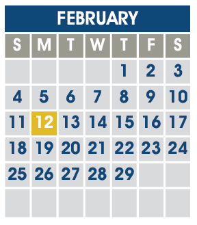 District School Academic Calendar for Spring Meadows for February 2024