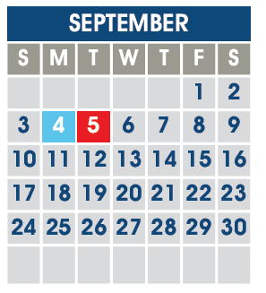 District School Academic Calendar for Spring Meadows for September 2023