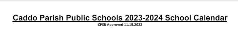 District School Academic Calendar for Midway Professional Development Center
