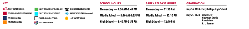 District School Academic Calendar Key for Salazar Alternative Education Prog