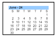 District School Academic Calendar for Pathways Learning Center for June 2024