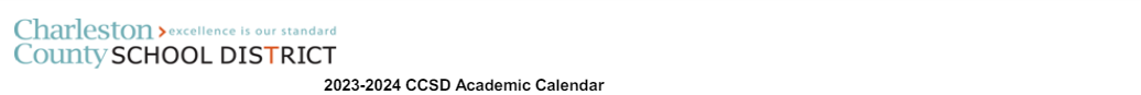 District School Academic Calendar for James Island Elementary