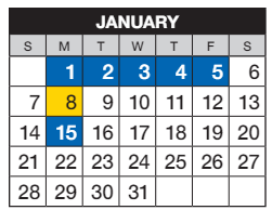 District School Academic Calendar for Sky Vista Middle School for January 2024