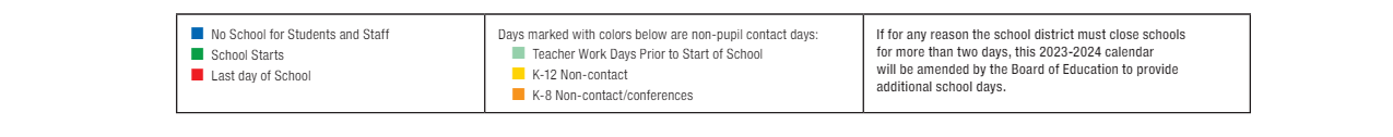 District School Academic Calendar Key for Cimarron Elementary School