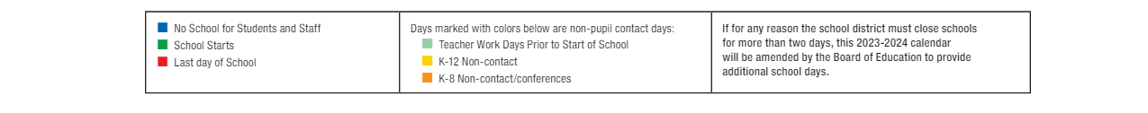 District School Academic Calendar Key for Polton Community Elementary School