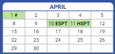 District School Academic Calendar for Parker Elementary Community Academy for April 2024