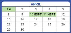 District School Academic Calendar for Lake View High School for April 2024