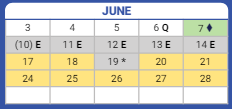 District School Academic Calendar for Nicholson Elementary Math & Science for June 2024