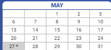 District School Academic Calendar for Bond Elementary School for May 2024