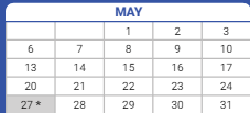 District School Academic Calendar for Nicholson Elementary Math & Science for May 2024